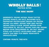 The Mac Daddy protein bites made with real ingredients only