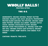 The O.G protein bites made with real ingredients only